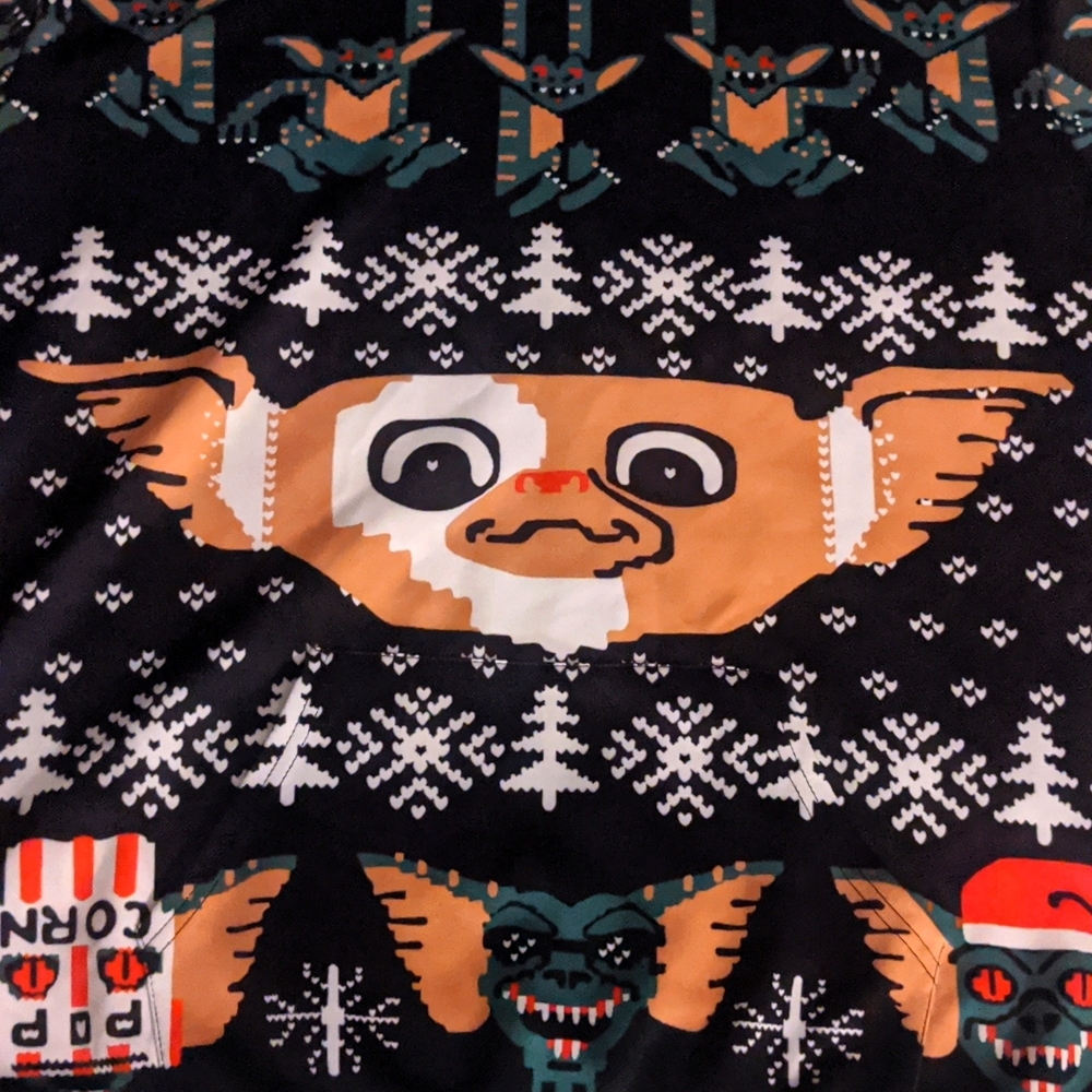 Gremlins ugly design pullover hoodie
